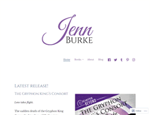 Tablet Screenshot of jennburke.com